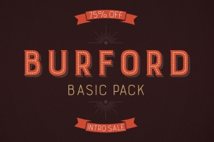 Burford Basic Pack Font Download