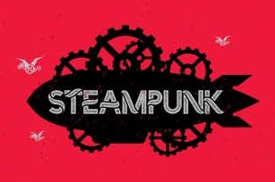 Steampunk font Font Download