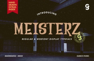 Meisterz Typeface Font Download