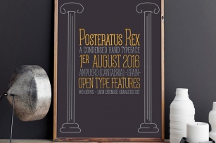 Posteratus Rex Font Download