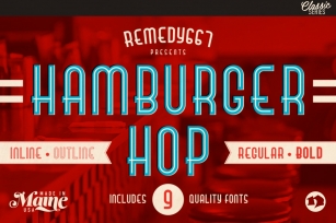 Hamburger Hop Font Download