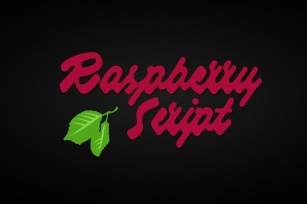 Raspberry Script Font Download