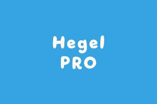 Hegel Pro Font Download