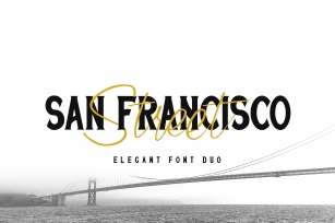 San Francisco Street Duo Font Download