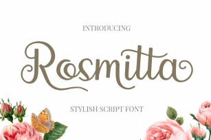 Rosmitta Script Font Download