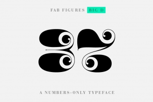 Fab Figures Big D Font Download