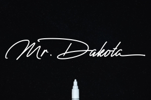 Mr. Dakota Font Download