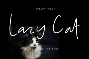 Lazy Cat Font Download