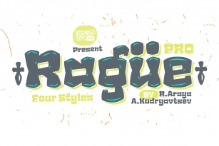 Rague Pro -50 All Family Font Download