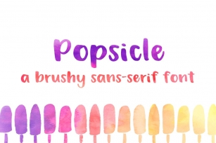 Popsicle Font Download