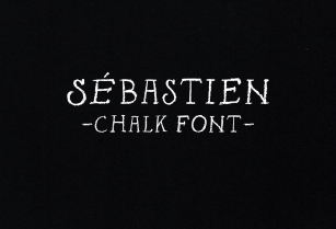 Sebastien chalk font Font Download