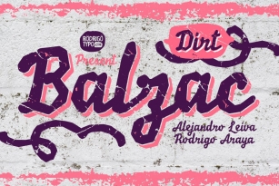 Balzac Dirt Font Download