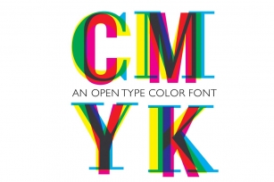 CMYK Font Download
