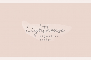 Lighthouse Font Download