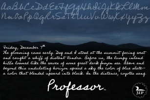 Professor Font Download