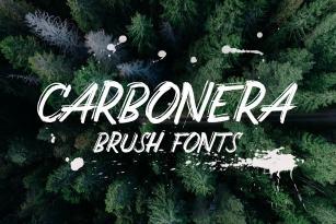 Carbonera Brush Font Download