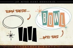 LHF Retro Ricky Doohickies Font Download