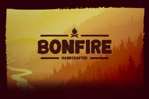 Bonfire Typeface Font Download