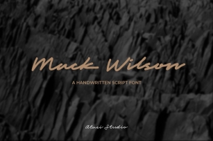 Mack Wilson Font Download