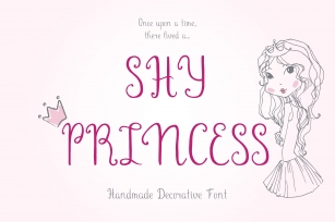 Shy Princess Decorative Font Download