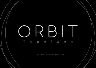 Orbit Font Download
