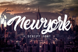 Newyork script font Font Download