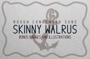 Skinny Walrus Font Download