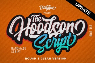 Hoodson Script + Extras ⚡️ Font Download