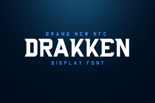 DRAKKEN Exclusive Display Font Download