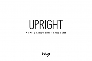 Upright — A Sans Serif Family Font Download
