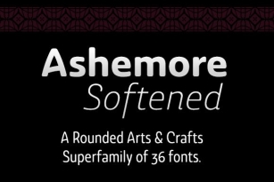 Ashemore Softened Font Download