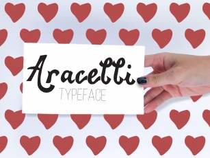 Aracelli: Hand-lettered Typeface Font Download