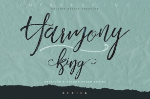 Harmony King Font Download