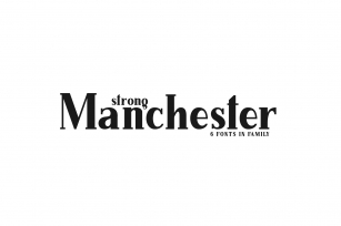 Manchester. Serif family Font Download