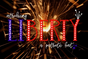 Liberty a Patriotic Font Download