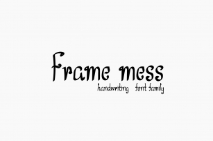 Frame mess Font Download