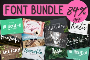16 FONTS IN ONE Font Download