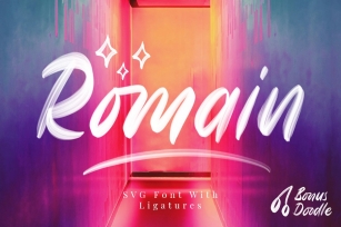Romain SVG Sans (+BONUS) Font Download