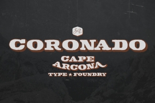 CA Coronado Family Font Download
