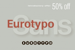 Eurotypo Sans Font Download