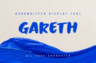 Gareth Handwritten Font Download