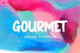 GOURMET // STRONG BOLD FONTS Font Download