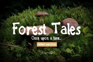 Forest Tales Type Font Download