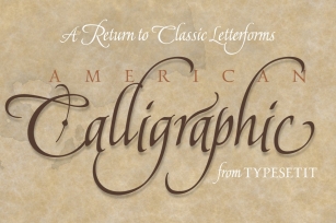American Calligraphic Font Download