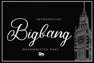 Bigbang Handwritten Font Download