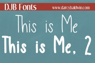 DJB This is Me Font Download