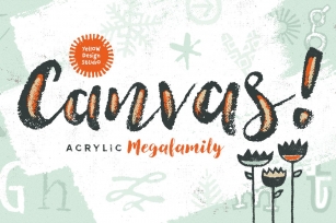 Canvas Acrylic Megafamily Font Download