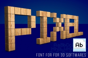 MS Pixelated for 3D Apps Font Download