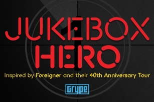 Jukebox Hero Family Font Download