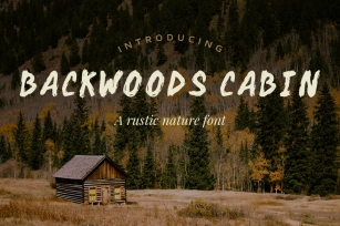Backwoods Cabin Font Download